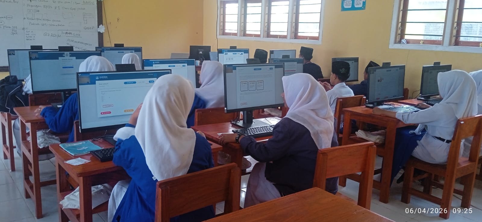 Ukur Potensi Akademik: MTs Al-Falah Kobimukti Gelar Tes Kemampuan Akademik (TKA) Tahun 2026